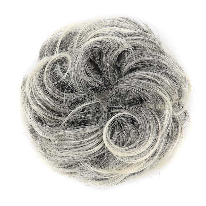 🔥Voluminous Synthetic Bun Wig with Adjustable Clip