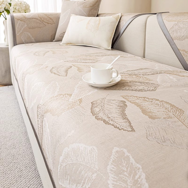 🔥50%OFF🔥Universal Luxury Leaf Pattern Lightweight Sofa Cushion