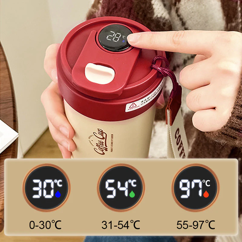 [Thoughtful Gift] Multi-Functional Smart Insulated Cup
