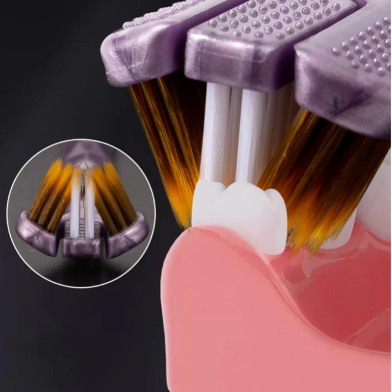🔥Half-price offer🦷Three-headed multi-angle cleaning toothbrush