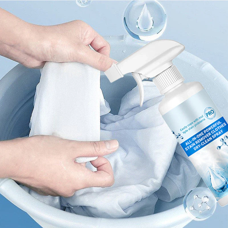🔥50% OFF🎉All-in-One Powerful Stain Remover Clothes Dry-Clean Spray