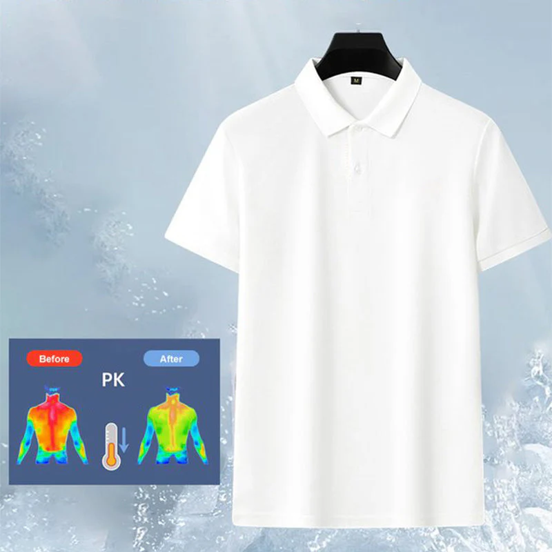 🔥 New Product Launch With High Quality⚡Men's Summer Quick Dry High Stretch Short Sleeve Shirt