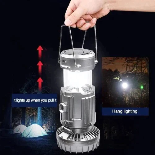 🔥🎁Hot Sale 50% OFF🎁🔥Portable LED Camping Lantern With Fan