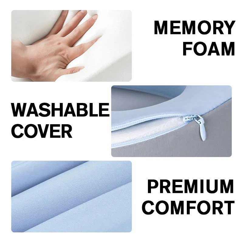 🔥Last Day Special ：50% OFF🔥Memory Foam U-Shaped Travel Neck Pillow💤