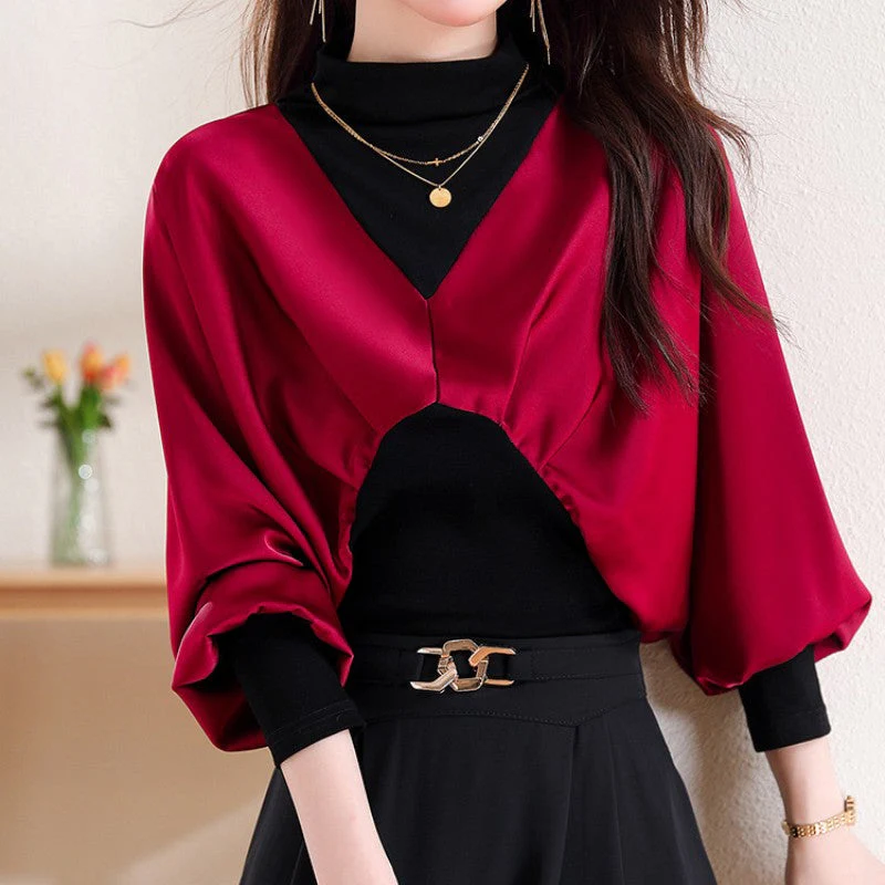 [Gift For Women] Women's Chic Fake 2-piece Top