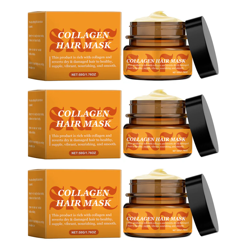 🔥Last Day 50% OFF🌸🌿Collagen Hair Mask for Dry & Damaged Hair