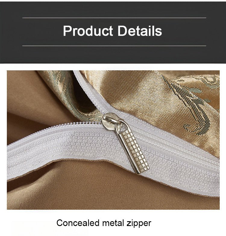 🔥Free shipping🔥 Luxury Satin Jacquard Bedding 4-pices-Set