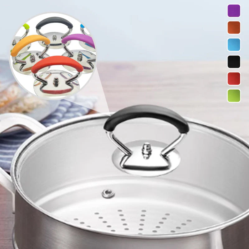 Silicone Pot Lid Anti-Scald Replacement Knob Holding Handle