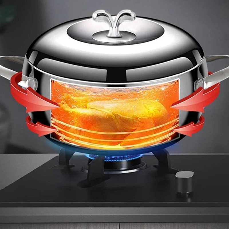 🔥HOT SALE 50% OFF🔥 Stainless Steel Stock Pot With Lid