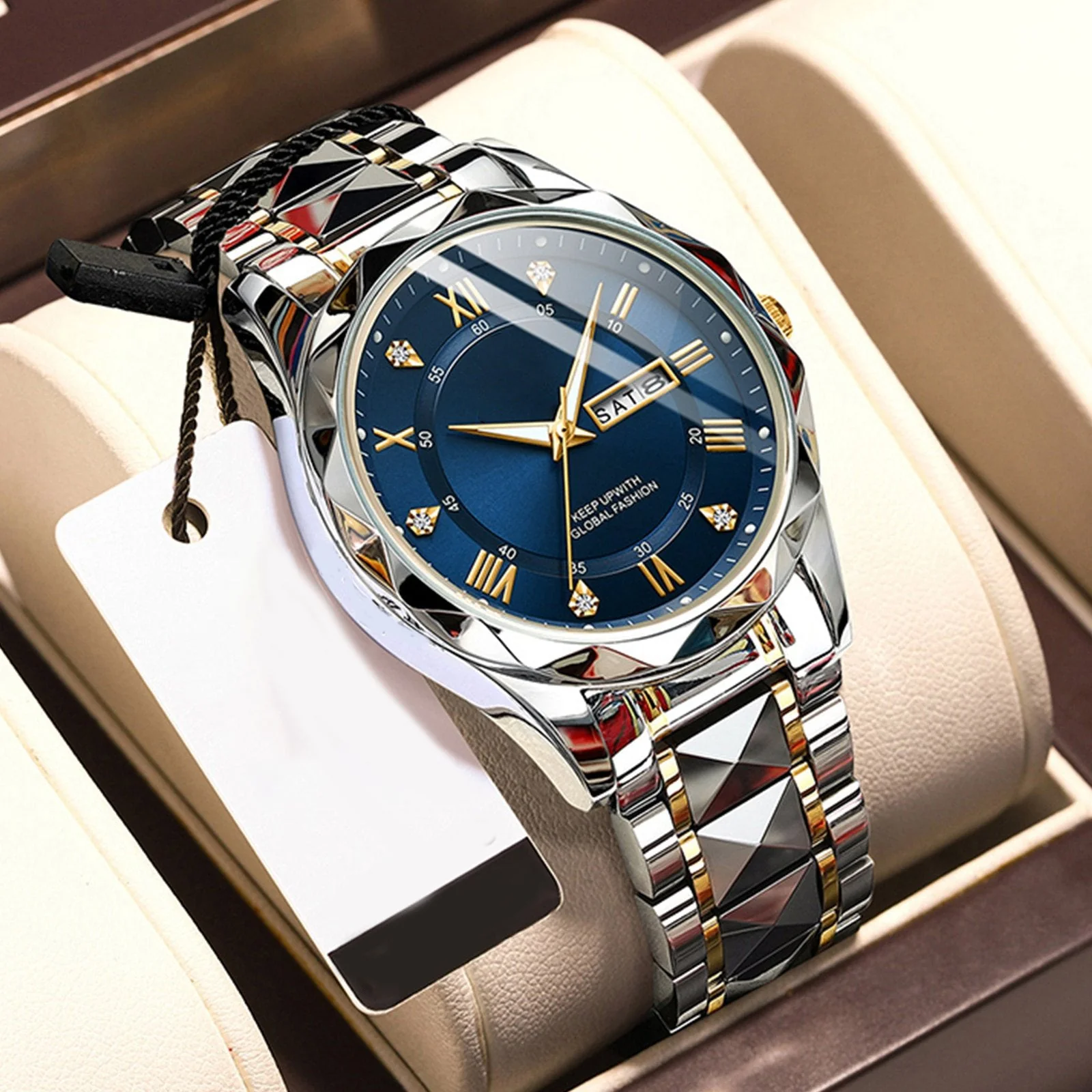 Waterproof Top Brand Luxury Man Wristwatch With Luminous