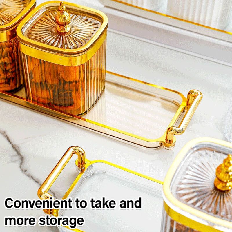 [High-grade Material] Multipurpose Light Luxury Pastry and Nut Sealed Jar