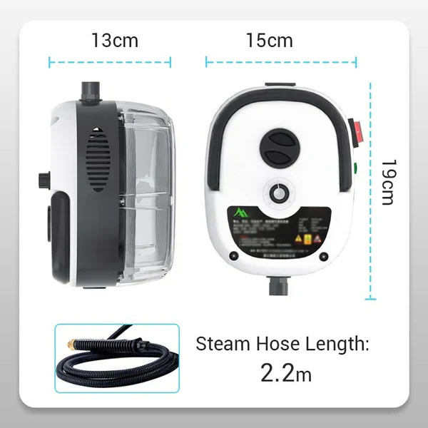 😎Hot Sale Now💥2500W Handheld High-Temperature Pressurized Steam Cleaner