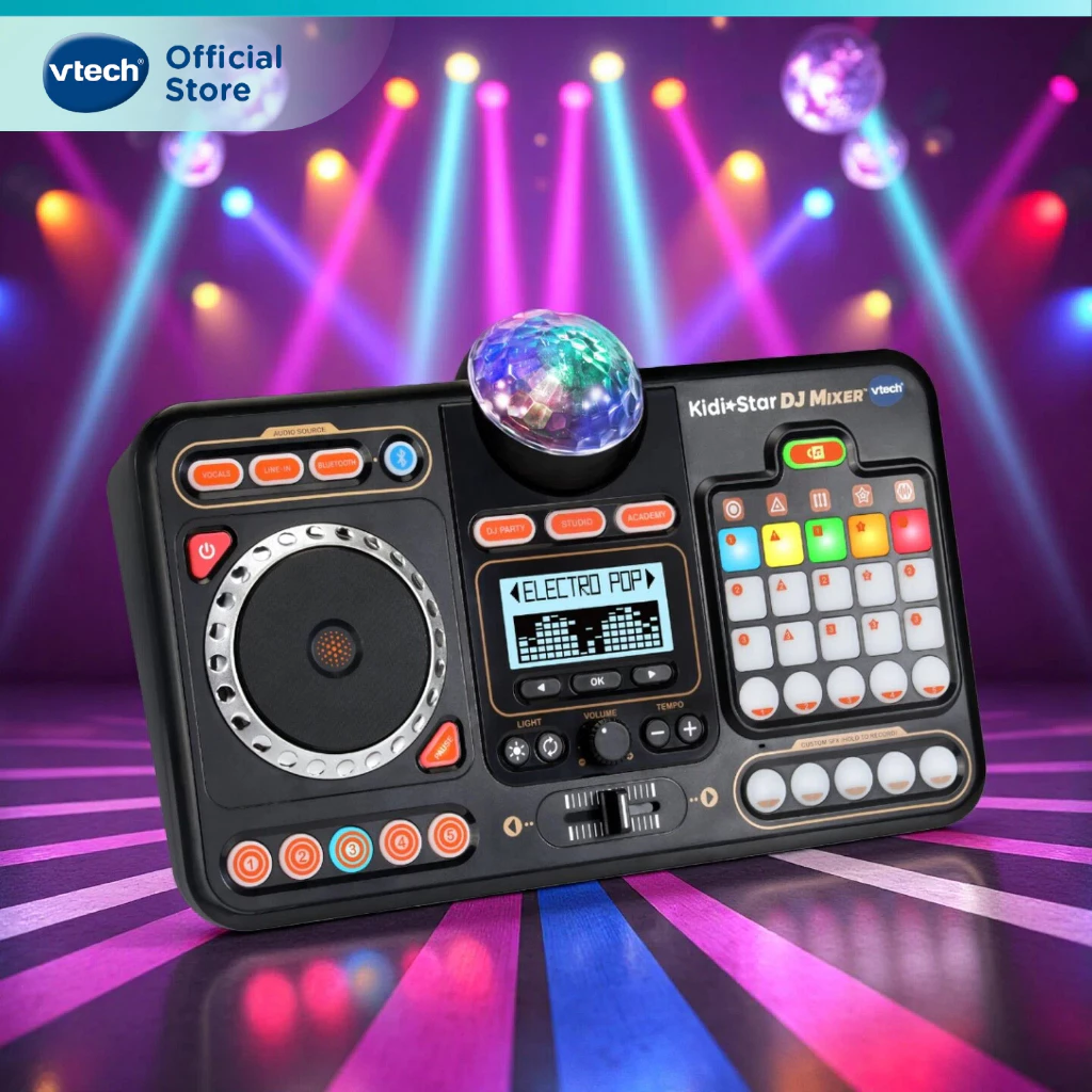 VTech KidiStar DJ Mixer party toy kids birthday gift toys age 5 musical toys