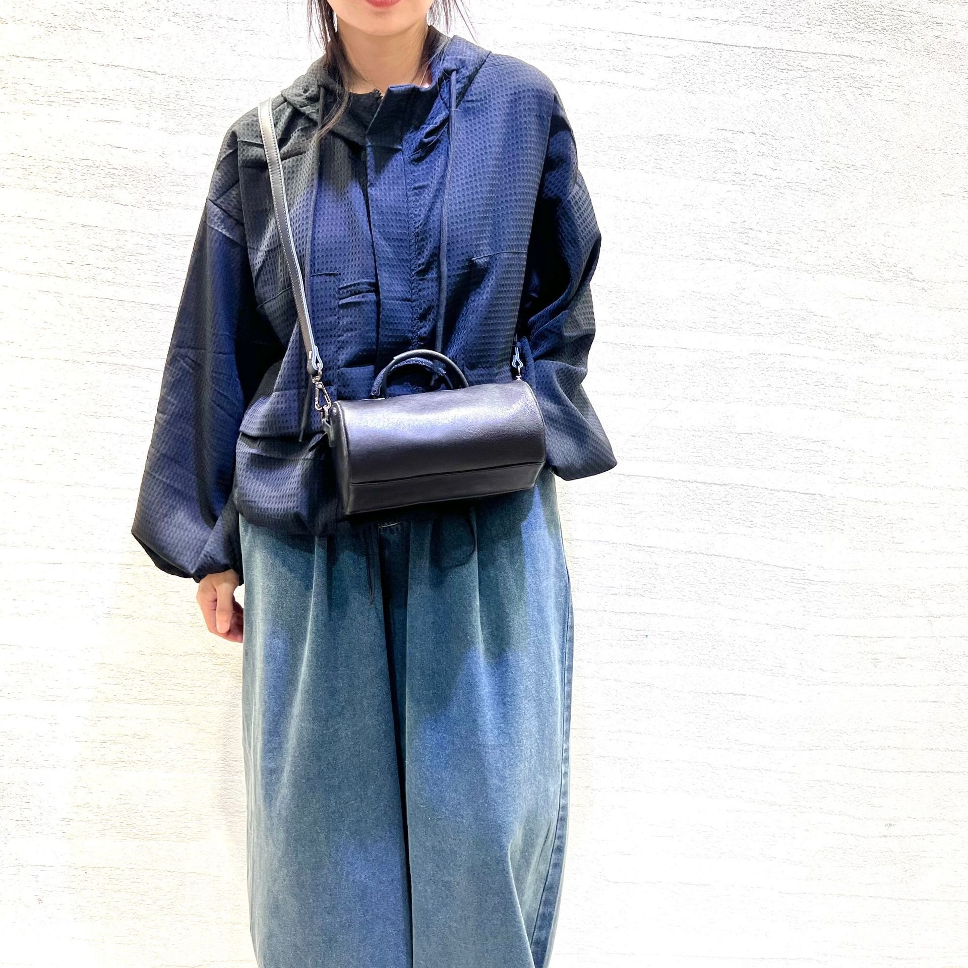 Structured Mini Leather Top-Handle Bag