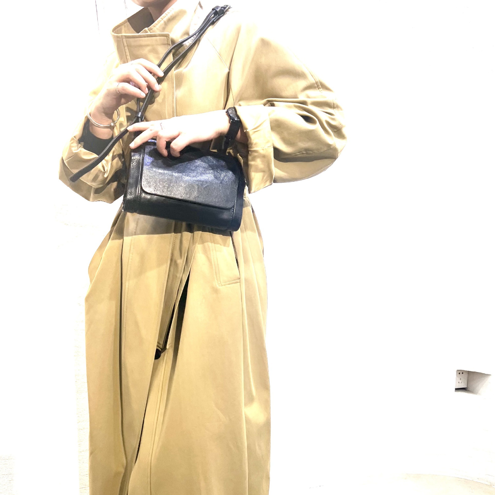 Small Leather Flap Crossbody Bag